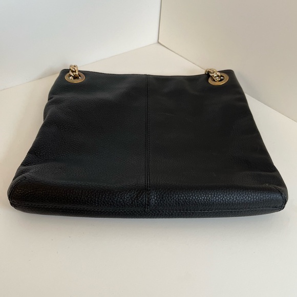 14th & Union Black Faux Leather Crossbody or Shoulder Bag - Picture 3 of 12